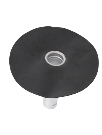 EPDM onderuitloop 90mm met zelfklevende EPDM flashing